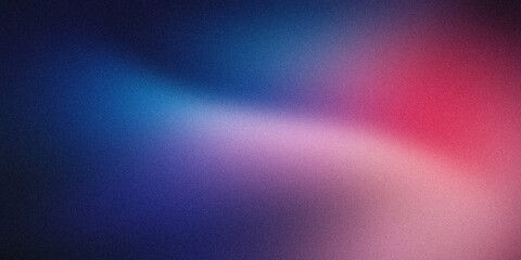 Abstract gradient background with soft noise texture, navy blue to pink modern glow. © Muhammad