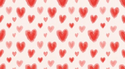 seamless pattern with hearts