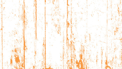 Obraz premium Orange scratched grunge texture on white background abstract design element