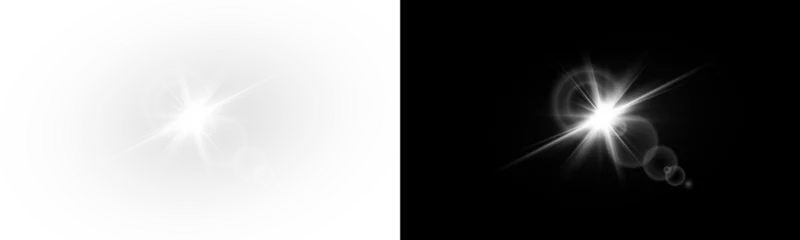 Fotobehang Natuur Park Yellow star flashed with sparkles sun isolated on white background. Soft glow without departing rays, sunlight with lens flare effect. PNG vector light effect  © David