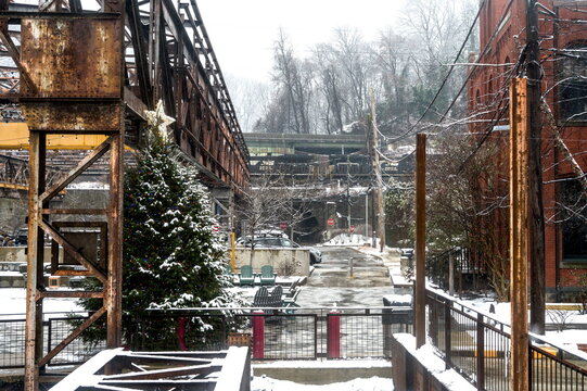 Looking towards the Pencoyd section of Bala Cynwyd