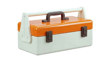 Retro Two-Tone Toolbox