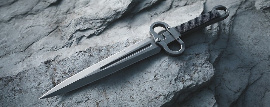 decent black color knife background with perfect stone binding on the background abstract new art design for the black knife wallpaper 