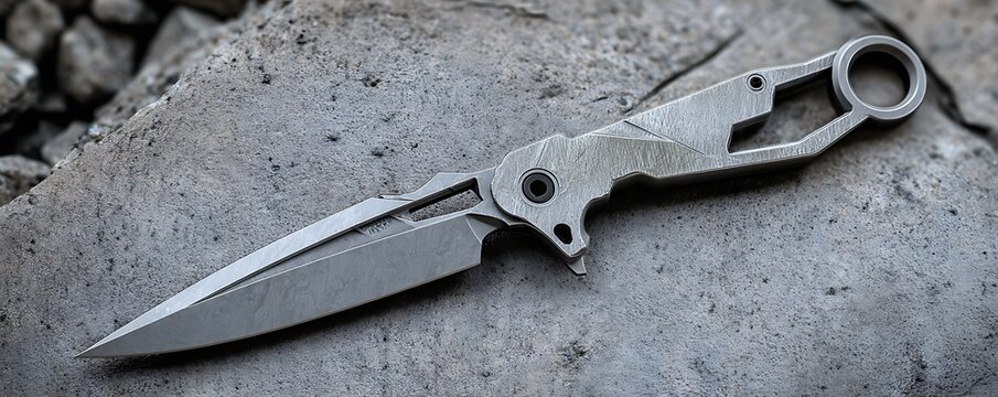 decent black color knife background with perfect stone binding on the background abstract new art design for the black knife wallpaper 