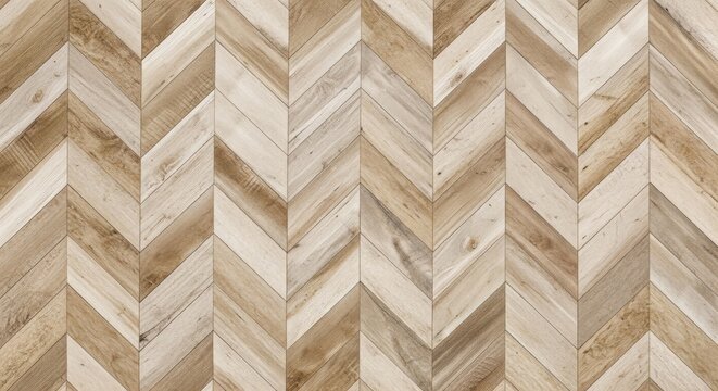 Natural wood herringbone pattern texture background