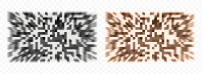 Censorship texture and pixel mosaic background.