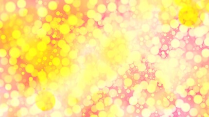 Abstract light, pastel pink, peach and yellow bokeh background glowing light pattern texture gradient wallpaper © LilliM