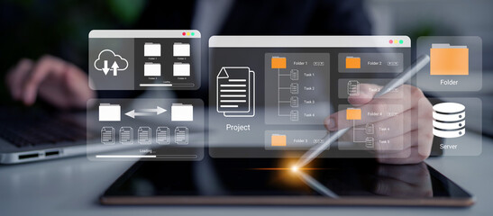 Digital folder organization improves server file structure, enhances workflow, and supports system management Parse