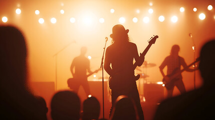 Fototapeta premium crowd at concert