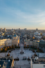 Plac Wolności, Ł&oacute;dź, Polska	