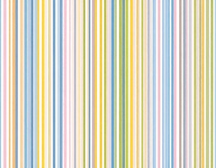 Obraz premium Vertical striped background, featuring a variety of thin, colorful lines. The hues include pastel shades