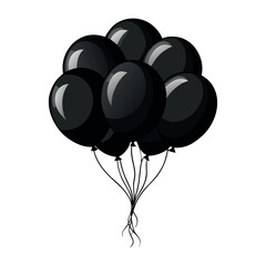 balloons tied together