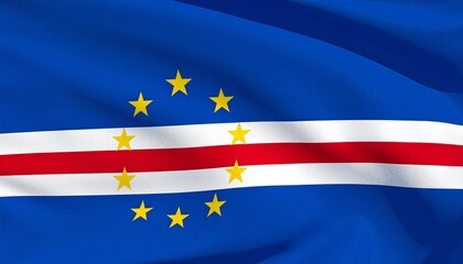 flag of Cape Verde  