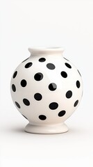 Clean graphic polka dot composition for contemporary visuals.