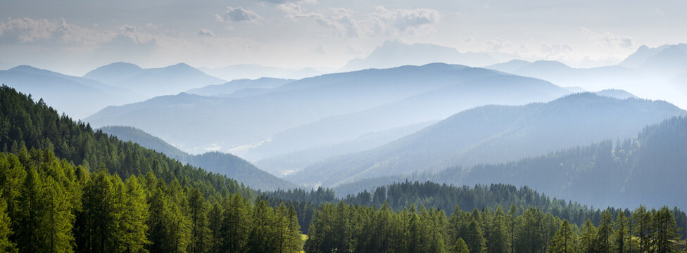 Blick in die Niederen Tauern von der Sulzenalm, Salzburg, &Ouml;sterreich