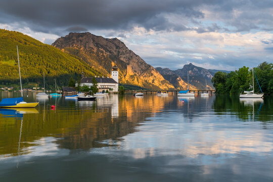 Schloss Ort, Traunsee, Traunstein, Gmunden, Ober&ouml;sterreich, &Ouml;sterreich