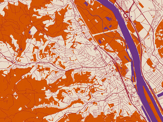 Klosterneuburg Austria Urban Map