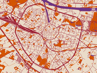 City Map Background  Hasselt