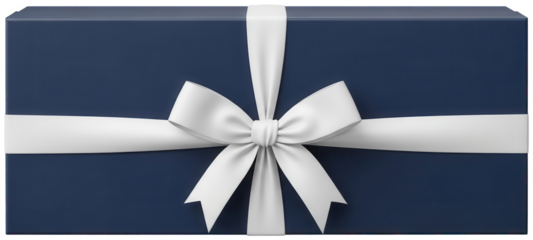 blue gift png white ribbon cutout festive present png elegant package cutout luxury giftbox png birthday present cutout holiday gift png wrapped box cutout isolated transparent background image