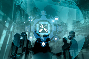 Global IT support and technical maintenance services. Providing solutions for system maintenance, ensuring business continuity with reliable 24 7 IT support. Motif