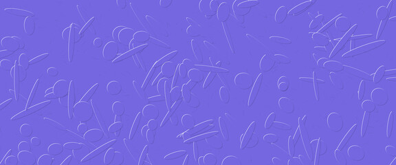 Fototapeta premium Beautiful purple background with white scribbles and lines creating a unique pattern