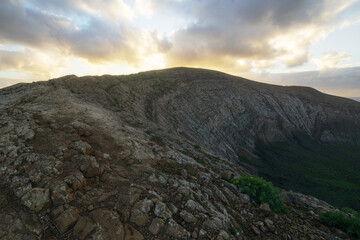 Der größte Krater Lanzarotes: Caldera Blanca © Joseph Maniquet