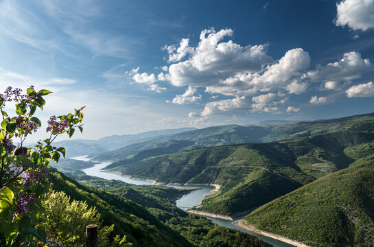 Viewpoint Kozji kamen on Stara planina (Old mountain), Pirot region, Serbia

