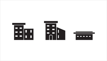 Naklejka premium Rooftop deck linear icon set. Panoramic terrace. Luxurious penthouse balcony. vector illustration on white background