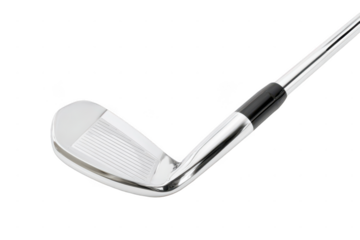 golf iron isolated on a white background