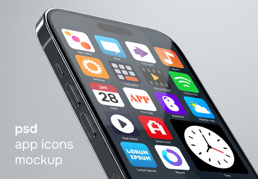 Close up of a smartphone screen