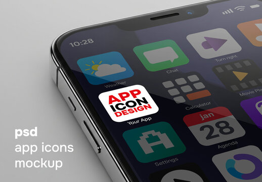 Close up of a smartphone App