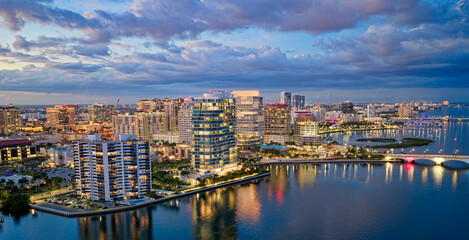 aerial view of West Palm Beach © Bruce