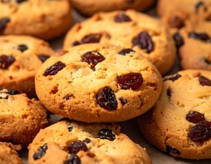 Delicious Raisin Cookies - A Sweet Treat for Any Occasion.