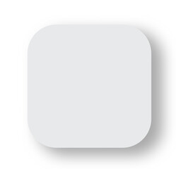 Simple White Square Design neumorphism