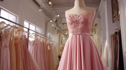 Pink Wedding Dress