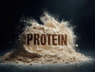 Protein Powder Supplement for Nutrition and Fitness