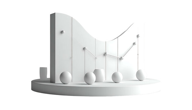 Newtons Cradle Kinetic Energy Demonstration.