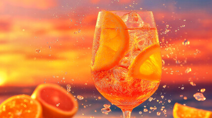 Aperol Spritz on a warm evening