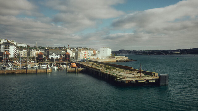 view of the port of plymouth