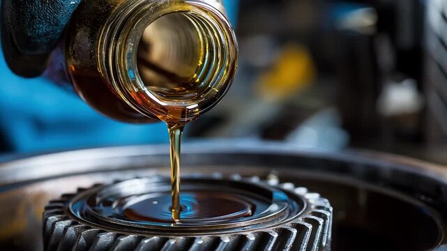 Technician carefully drains old ATF fluid from a vehicles transmission to prepare for fresh fluid replacement and prevent gear slipping
