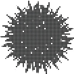 Simple Black Dot Pattern