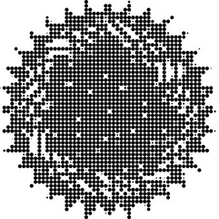 Simple Black Circle Design