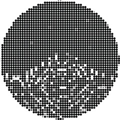 Simple Black Circle Design