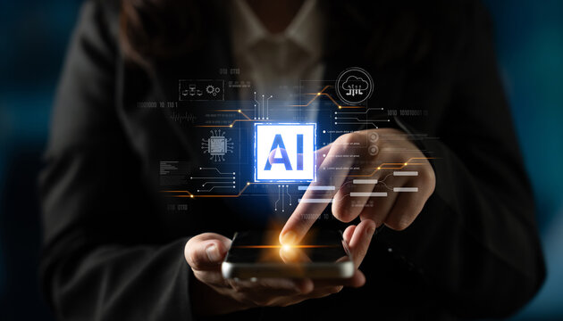 AI core technology presented with digital circuit connections, symbolizing AI systems, processing power, and integration into modern digital platforms Latch - Powered by Adobe
