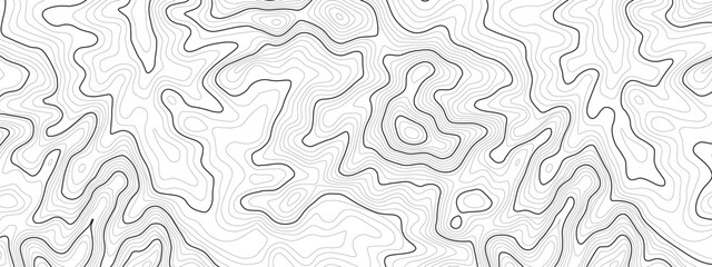 Art line area backdrop map contour topography texture ocean compass for military and trail vector travel discovery. Abstract underwater effect with navy depth digital topo topology geography. © RDVector