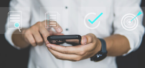 Mobile Business Management and Digital Approval via Smartphone.