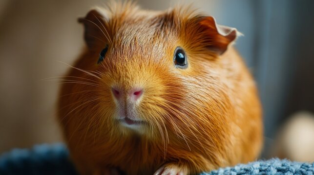 A cute brown hedgehog looking up with a focused gaze.