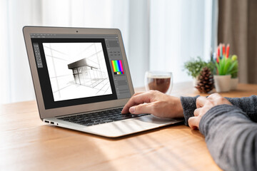 Architectural design modish software application for architect business and professional designer
