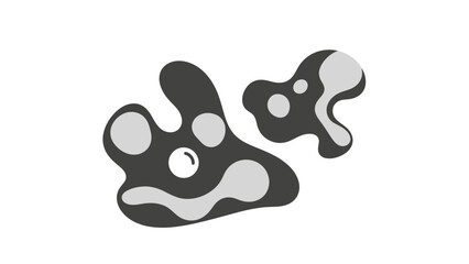 Fototapeta premium Fidget Spinners Black and White Design.
