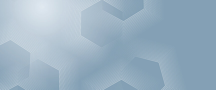 White background dynamic wavy hexagon texture. eps 10